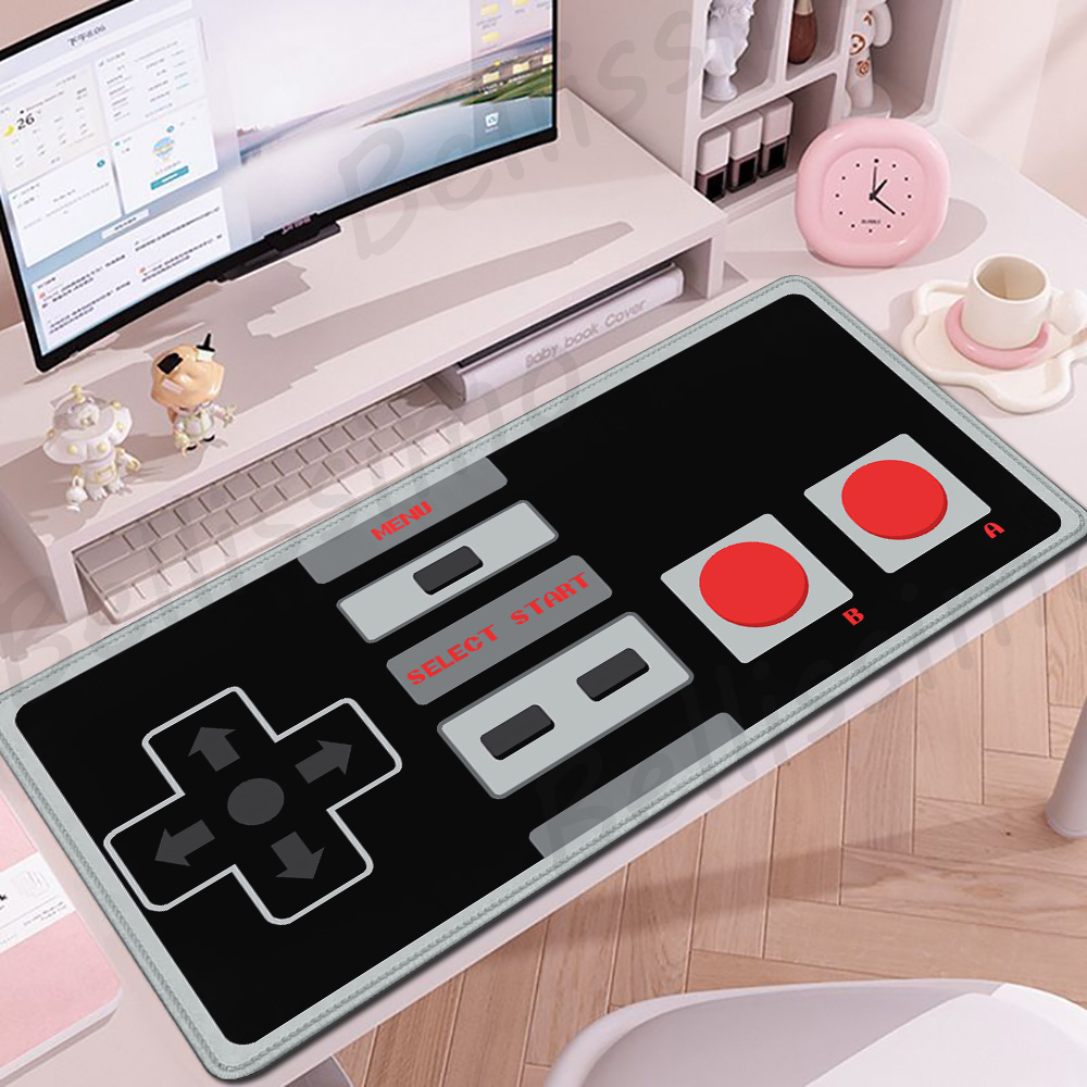 Gaming Accessories Retro - Retro Game Controller Mouse Pad Anti-Slip