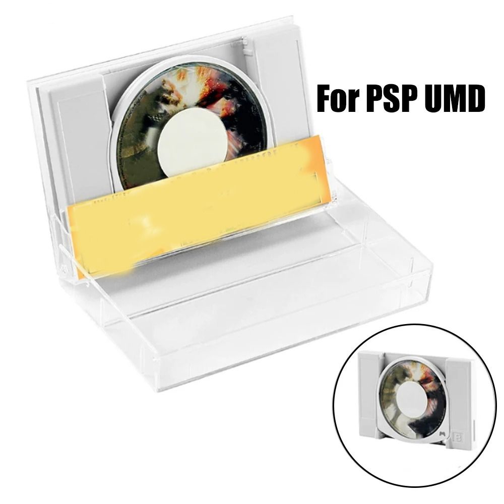 Gaming Accessories Retro - Clear Cassette Storage Box Retro Game