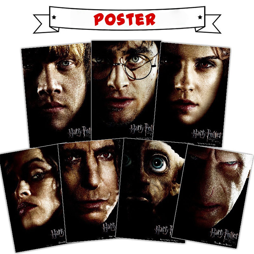Gaming Accessories Decor - Genuine Harry Potter Posters Hogwarts Themed