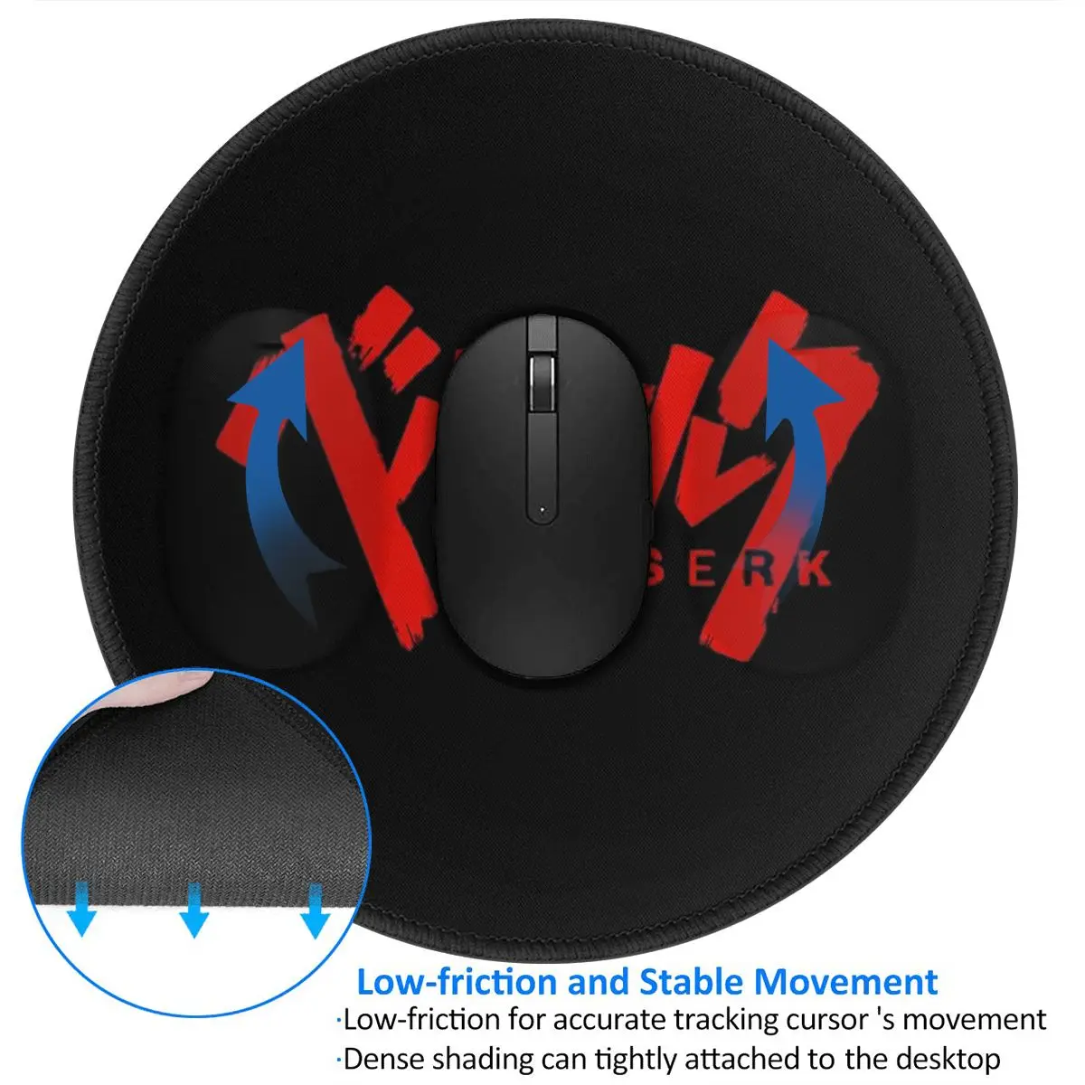 Japanese Anime Berserk Logo Ro - Gaming Accessories Logo review and price