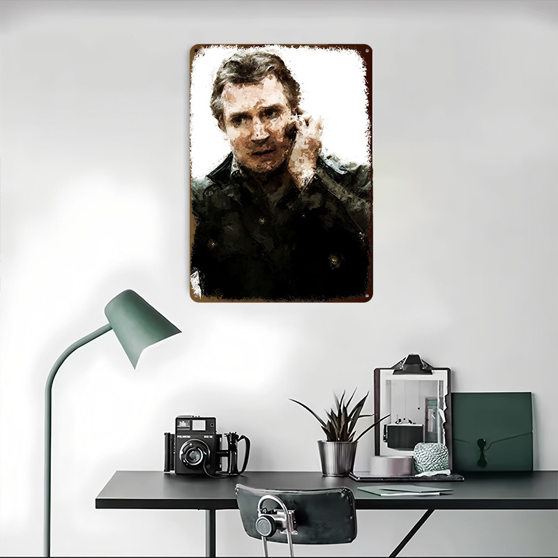 Liam Neeson Artwork Printing P - Gaming Accessories Retro review and price