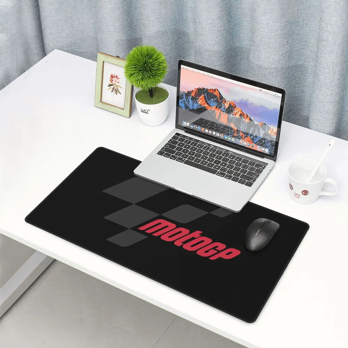 Large Mouse Pad Moto GP Logo E - Gaming Accessories Logo review and price