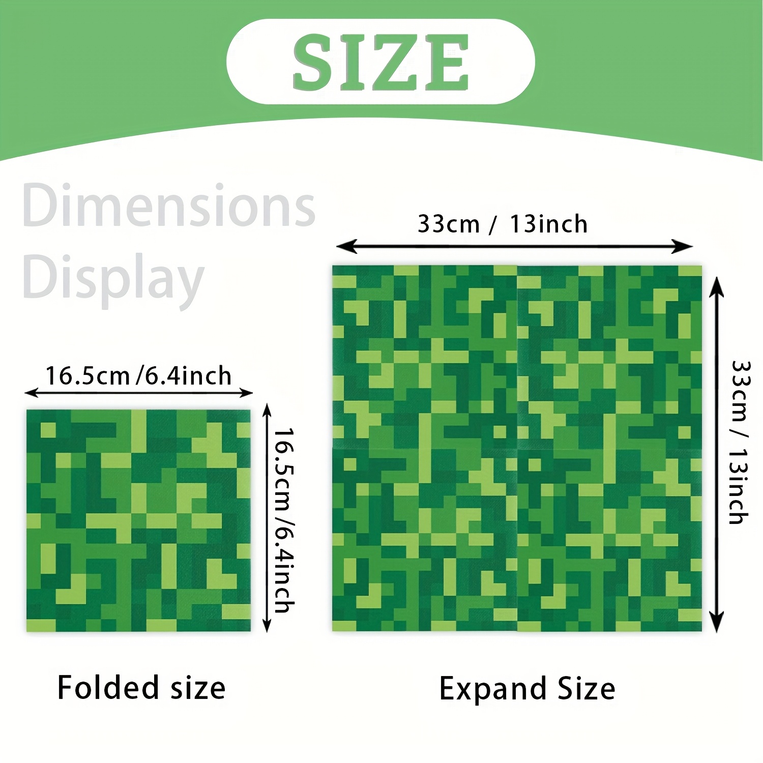 20pcs Pixel Miner Style Birthd - Gaming Accessories Decor review and price