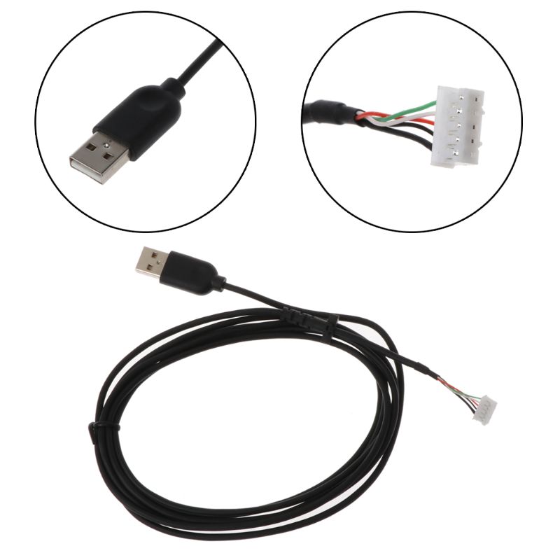 USB Mouse Cable Cord PVC Mice  - Gaming Accessories Repair review and price
