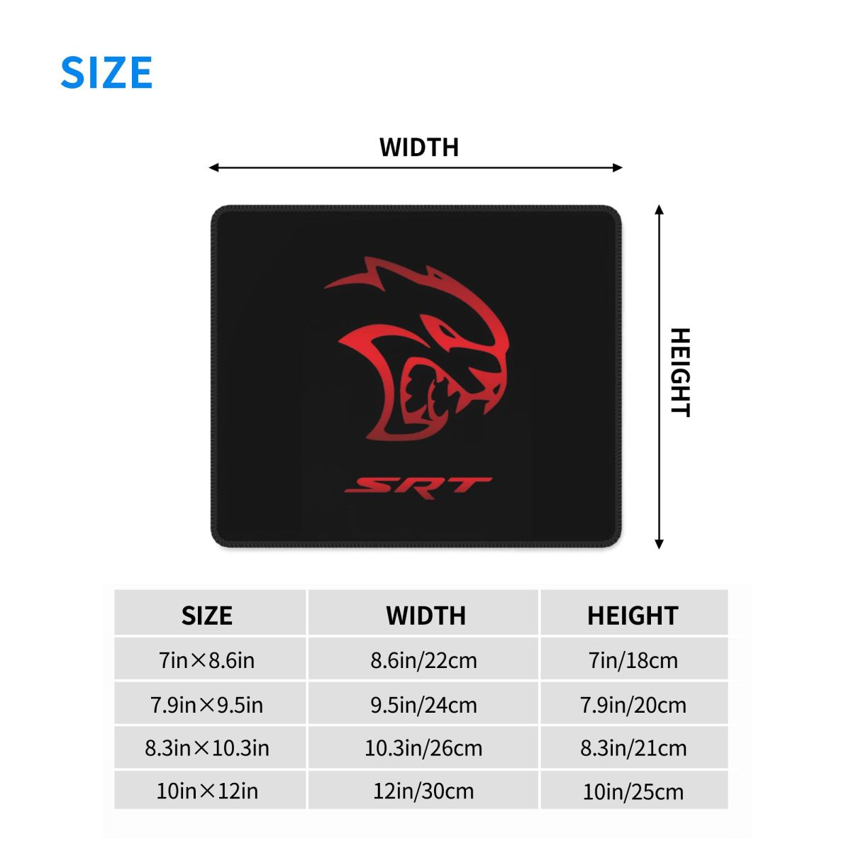 Dodge Hellcat Srt Logo Multi-s - Gaming Accessories Logo review and price