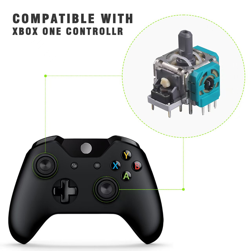 10pcs Replacement 3D Analog Jo - Gaming Accessories For Xbox Series X review and price