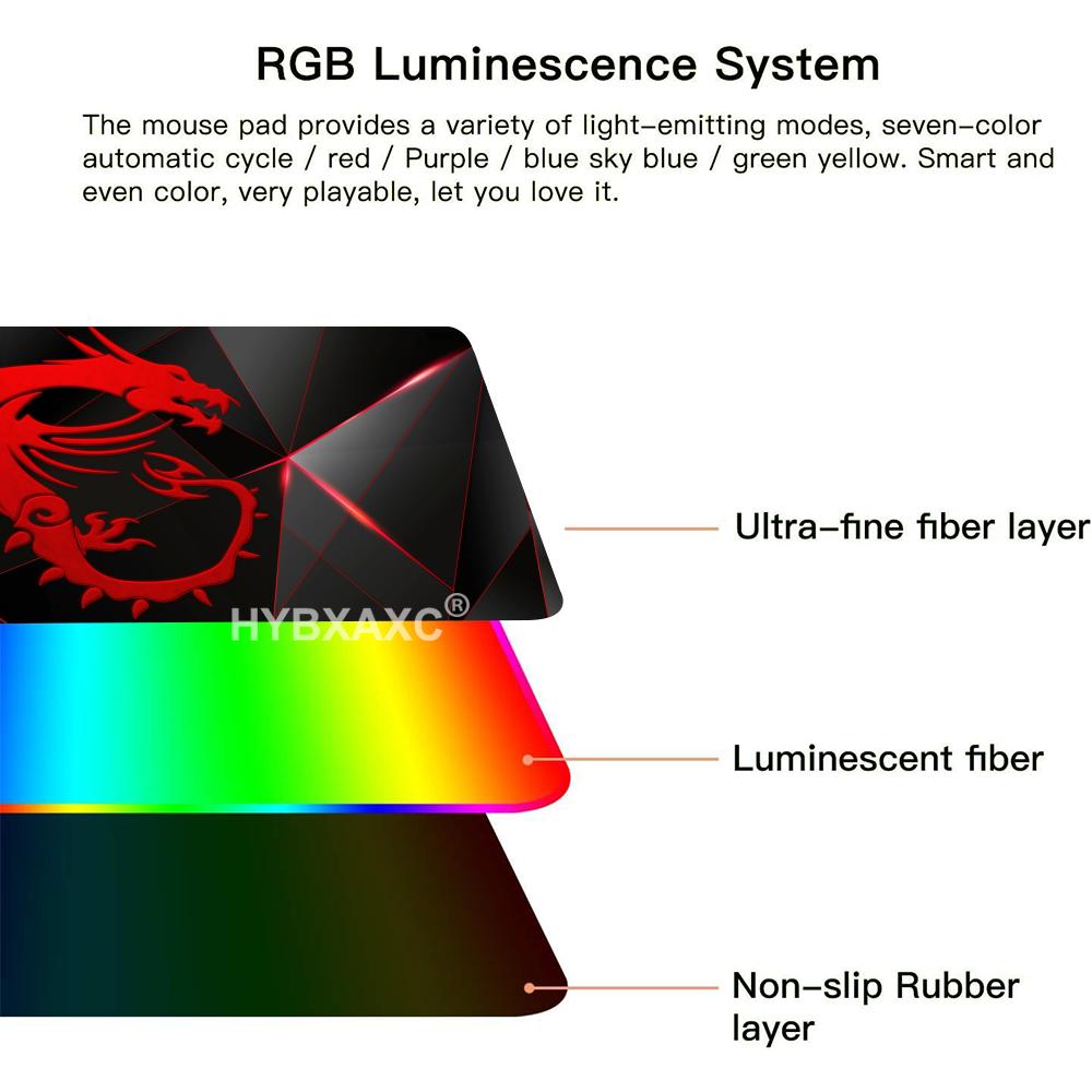 Gaming Mouse Pad Rgb Msi LOGO  - Gaming Accessories Logo review and price