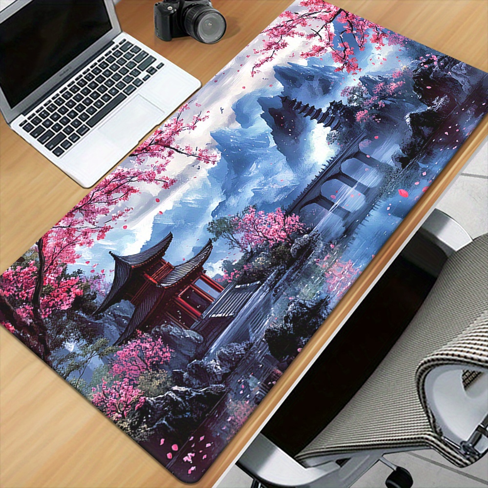 Cherry Blossom Ink Painting La - Gaming Mouse Pad Xl review and price