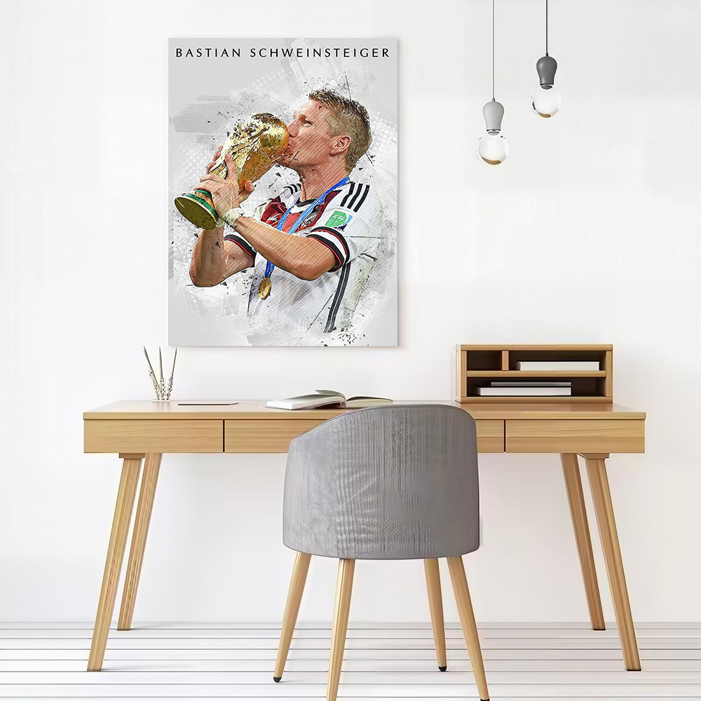 Bastian Schweinsteiger Canvas  - Gaming Accessories Decor review and price