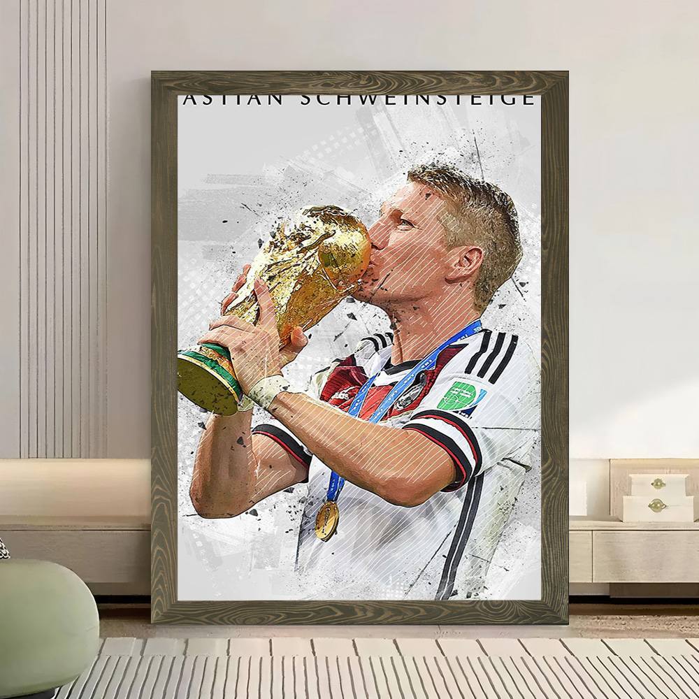 Bastian Schweinsteiger Canvas  - Gaming Accessories Decor review and price