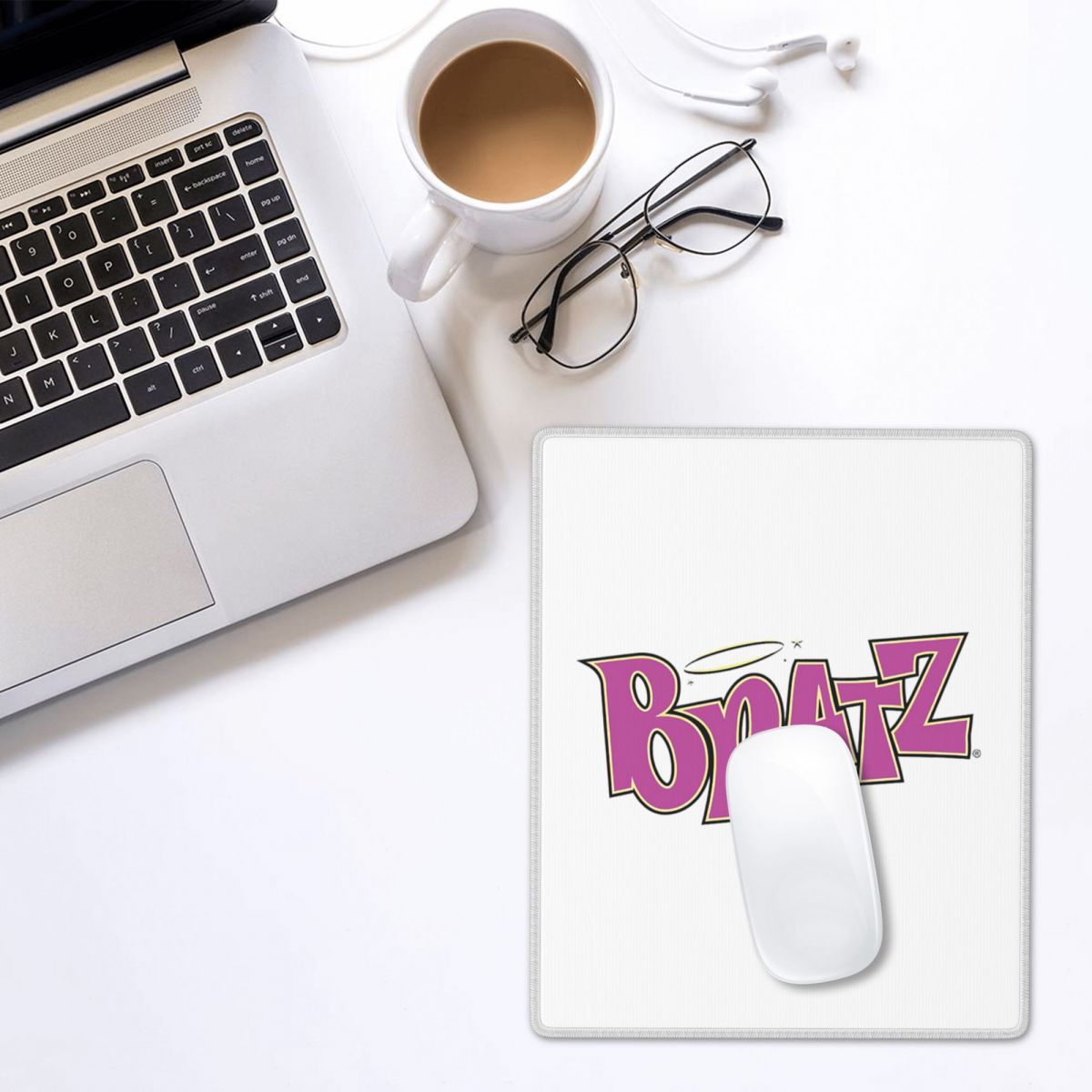 Bratz Logo Mouse Pad Gamer PC  - Gaming Accessories Logo review and price