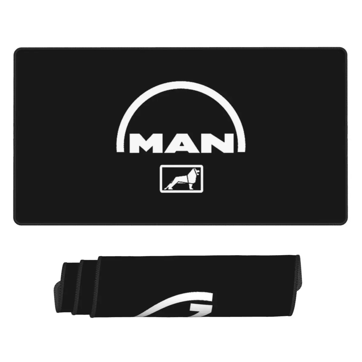 Large Mouse Pad Man Truck Bus  - Gaming Accessories Logo review and price