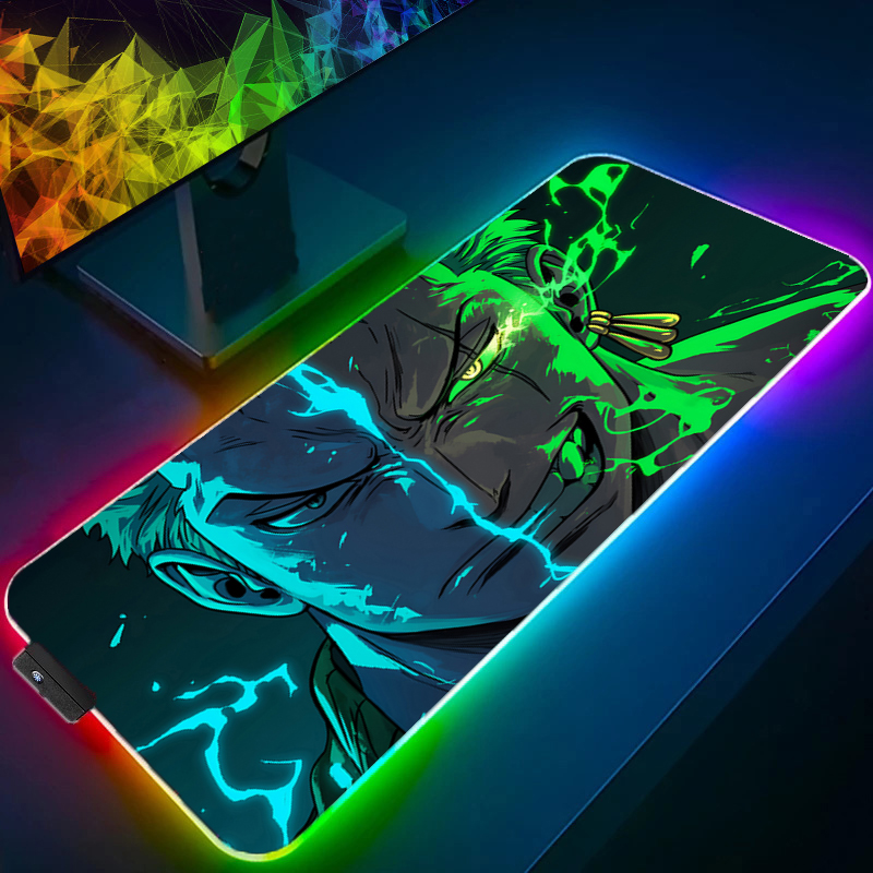 ONE PIECE Zoro Mouse Pad RGB G - Gaming Accessories For Desk review and price