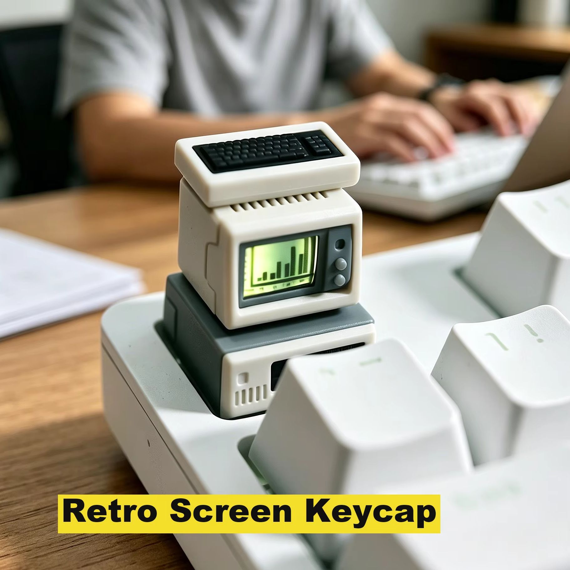 Retro Computer Keycap Backlit  - Gaming Accessories Retro review and price