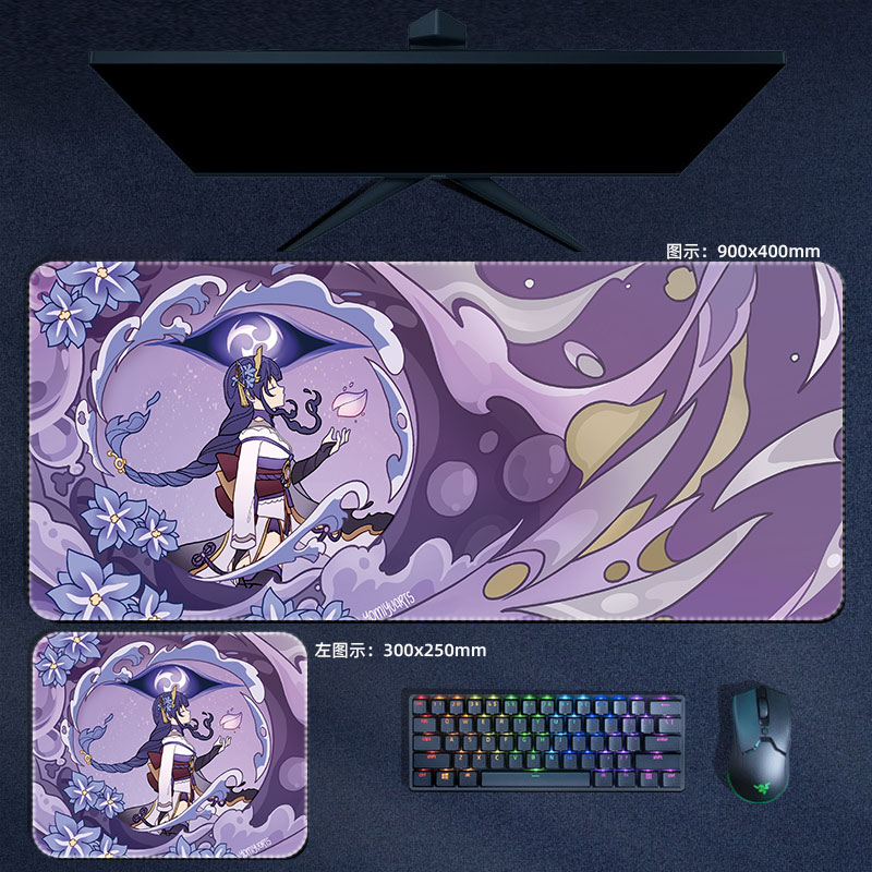 Anime Genshin Impact Mouse Pad - Gaming Accessories For Desk review and price