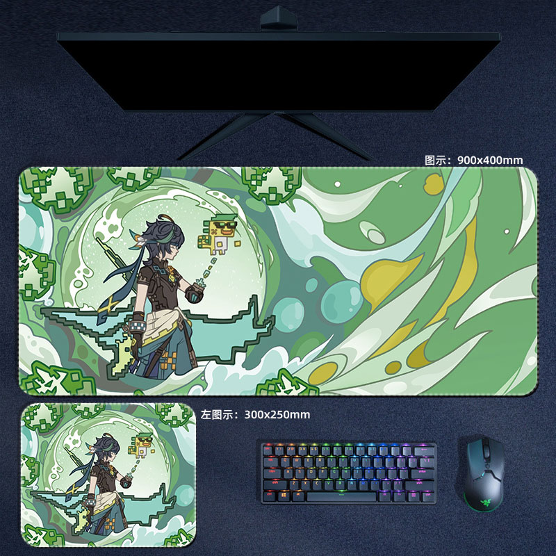 Anime Genshin Impact Mouse Pad - Gaming Accessories For Desk review and price