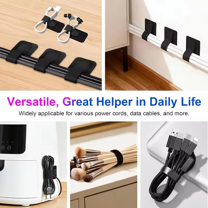 Adhesive Under Desk Cable Ties - Gaming Accessories For Desk review and price