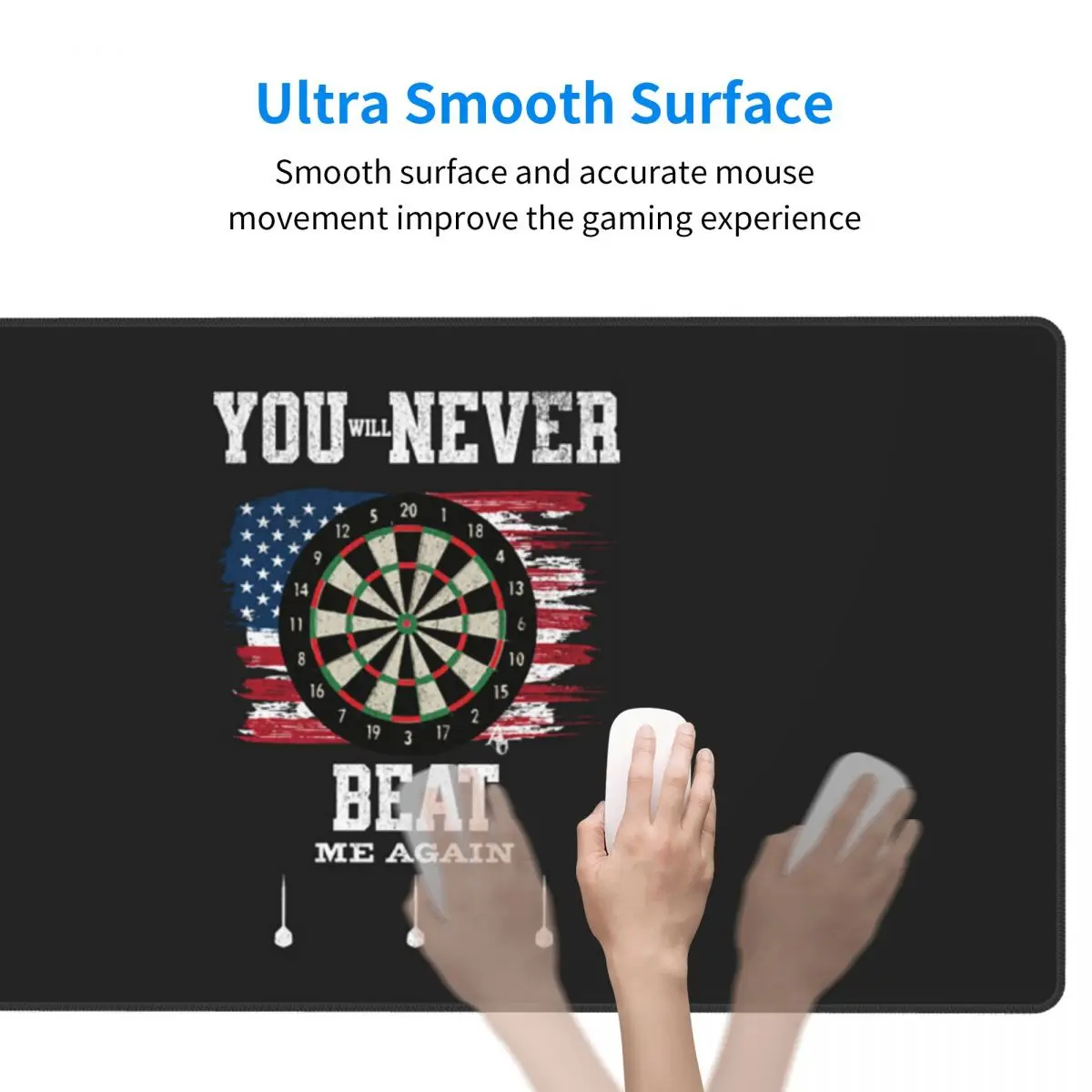 Large Mouse Pad Dart Board Arr - Gaming Accessories Target review and price