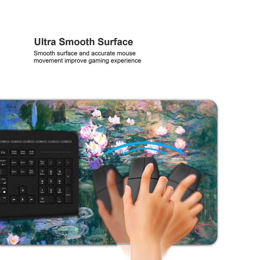Monet Oil Painting Mouse Pad G - Gaming Mouse Pad Xl review and price